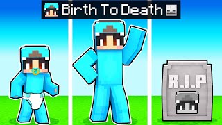 BIRTH to DEATH in MINECRAFT [upl. by Meredeth248]