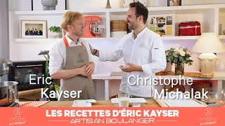 Éric Kayser accueille Christophe Michalak qui vous présente sa recette du flan pâtissier [upl. by Kohsa]