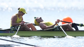 Australia claims first Paralympic gold medal in rowing [upl. by Zerk926]