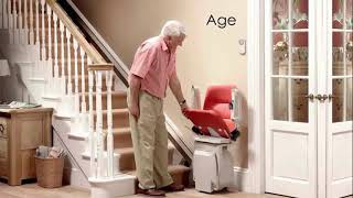 Stannah stairlift Installation Colorado [upl. by Der380]