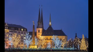 Winterlights Festival in Luxembourg City [upl. by Iruy405]