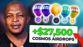 How to make 10000 to 36000 from Cosmos airdrops step by step [upl. by Tedric329]