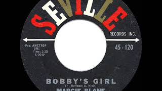 1962 HITS ARCHIVE Bobby’s Girl  Marcie Blane a 2 record [upl. by Camel641]