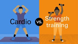 Cardio vs strength training What you need to know [upl. by Pantheas]