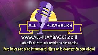 Am Israel Yisrael Chai Eyal GolanPista InstrumentalKaraoke IsraeliwwwAllPlaybackscom [upl. by Tito]