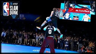 ATampT Slam Dunk Contest  Final Round Full Highlights  2024 NBA AllStar Saturday Night [upl. by Eillah]