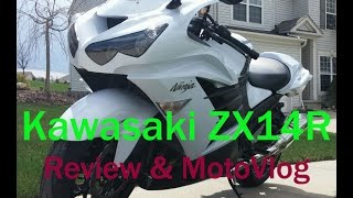 Kawasaki Ninja ZX14R Review BMW HP4 Racing amp Motovlog [upl. by Nnawaj278]