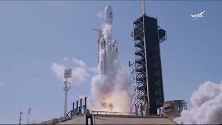 LIFTOFF SpaceX Falcon Heavy with NASA Europa Clipper [upl. by Audre]