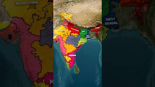 Reorganisation of Indian States youtubeshorts [upl. by Aneehsat570]