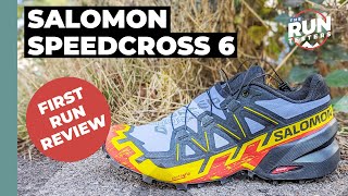 Salomon Speedcross 6 First Run Review An impressive shoe for powering through the mud [upl. by Werra]