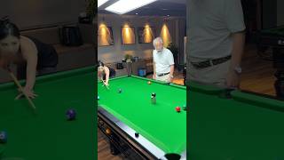 Funny Billiards funnytiktok billiards funnyvideo table 8ballpool youtubeshorts funnypool [upl. by Mauretta]