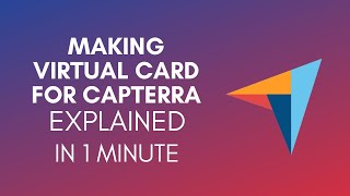 How To Make Virtual Visa Card For Capterra 2024 [upl. by Pejsach]