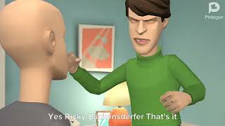 Classic Caillou Says No Ricky Blickensderfer And Gets Grounded [upl. by Noyk567]