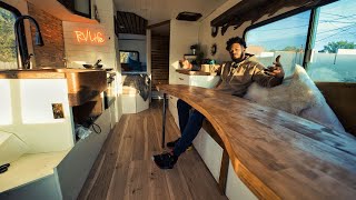 We Renovated An Old RV in 5 Days  Tiny Home Tour [upl. by Alf]