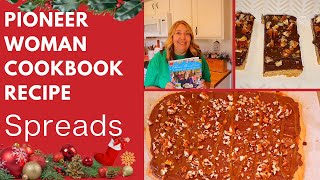 Pioneer Woman Cookbook Recipe Spreads A quick and easy Christmas treat Cookbook Collab [upl. by Naitsabes609]