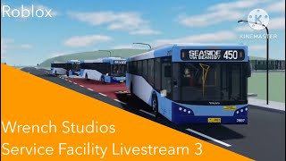 Roblox Wrench Studios Service Facility Livestream 3 [upl. by Felicio]