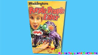 Purple People Eater Waddingtons Game Commercial Retro Toys and Cartoons [upl. by O'Malley745]