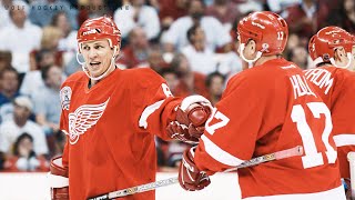 2002 Stanley Cup Final Highlights Game 3 Detroit Red Wings  Carolina Hurricanes [upl. by Nnylyoj282]