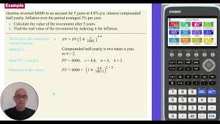 Financial Mathematics  Inflation [upl. by Aerdnak916]