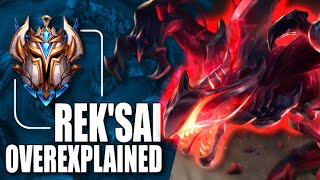 How to CARRY With Reksai Season 11 Guide  Overexplained [upl. by Drummond]