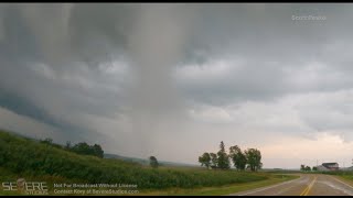 Tornado Implodes in Wisconsin [upl. by Fadden]