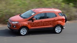 Ford EcoSport  Comprehensive Review  Autocar India [upl. by Iuqcaj]