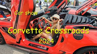 Corvette Crossroad 2024 Mackinaw City [upl. by Aisac]