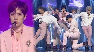 《POWERFUL》 MONSTA X 몬스타엑스  Beautiful 아름다워 인기가요 Inkigayo 20170402 [upl. by Pippas852]