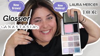 New LAURA MERCIER Winter Wonderment DIOR Plan de Paris Blush ANASTASIA ABH amp GLOSSIER Brow [upl. by Fattal]