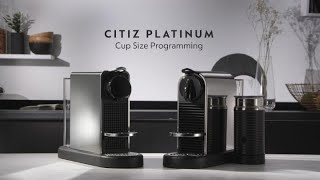 Citiz Platinum  Cup size programming [upl. by Ahsinuq]