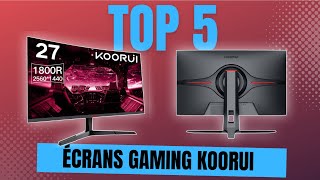 Top 5  Meilleurs Écrans PC Gaming KOORUI en 2024 [upl. by Dell]