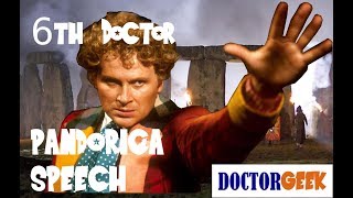 6th Doctor  Pandorica Speech [upl. by Alethia]