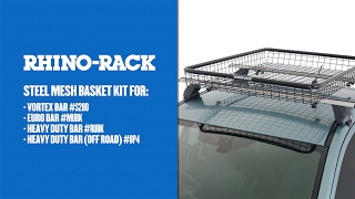 RhinoRack  Steel Mesh Baskets [upl. by Laroy]