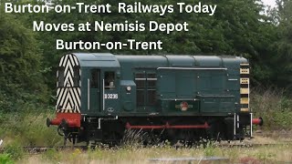 Shunting moves at Nemisis Depot BurtononTrent [upl. by Harras]