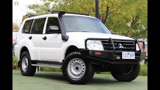 B8285  2010 Mitsubishi Pajero GL NT Manual 4x4 Walkaround Video [upl. by Liba]