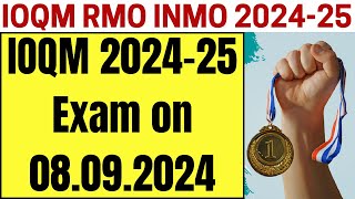 IOQM 202425 Exam Date Announced  Indian Olympiad Qualifier in Mathematics  IOQM 2024 [upl. by Nevaeh522]