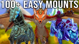 100 Easy to Get Mounts and How to Get Them in World of Warcraft [upl. by Jolynn]