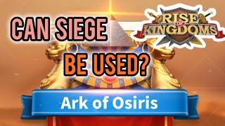 WATCH how SIEGE are a secret openfield META Rise of kingdoms engineering [upl. by Siron639]