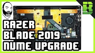 Razer Laptop Hard Drive Upgrade RTX 2080 Advanced 2019 [upl. by Anerak768]