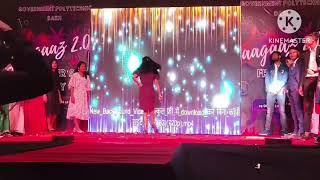 GP BARH GIRLS RAMP WALK freshers gpbarh governmentpolytechniccollegefreshersparty2024 [upl. by Bocock]