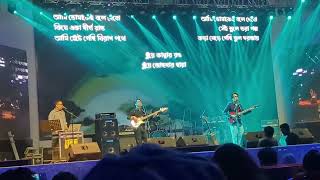 Ami Tomakei Bole Dibo  Bappa Mozumdar Live at Dhaka Retro Concert 15112024 [upl. by Blockus]