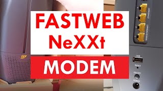 Fastweb modem NeXXt  Recensione [upl. by Wernher]