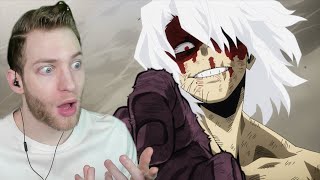 SHIGARAKI VS REDESTRO THE END Reacting to quotMy Hero Academia S5 Ep24 Tomura Shigaraki Originquot [upl. by Halsted967]