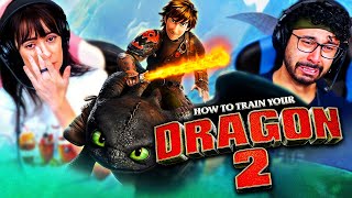 HOW TO TRAIN YOUR DRAGON 2 2014 MOVIE REACTION First Time Watching  Full Movie Review [upl. by Clemente559]