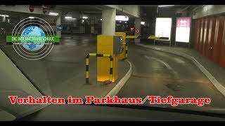 Parken Teil 4  Parkhaus amp Tiefgarage  Tipps amp Gefahren  Fahrstunde  Fahrstunde [upl. by Raseta]