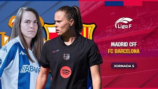 🔴EN DIRECTO ⚽ Deportivo ABANCA  FC Barcelona  Jornada 1 de la Liga Femenina [upl. by Inanaup]