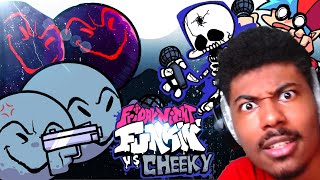 Cheeky Needs To Calm Down  Friday Night Funkin Cheeky Mod Full Weeks 1  2 [upl. by Roberts]