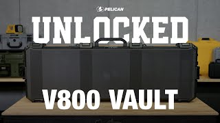 Pelican Unlocked V800 Vault Case [upl. by Calvert518]