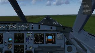 Flightgear Tunisair A320 Landing at Carthage Tunisia  Showcasing the Livery I Made [upl. by Cortie423]