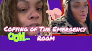 My Jazzy Life And StrongMommy Chrissy The Copying Of The Emergency Room reaction myjazzylife [upl. by Silvestro149]